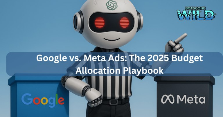 Google vs. Meta Ads: The 2025 Budget Allocation Playbook