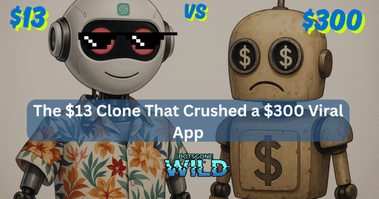 The $13 Clone That Crushed a $300 Viral App