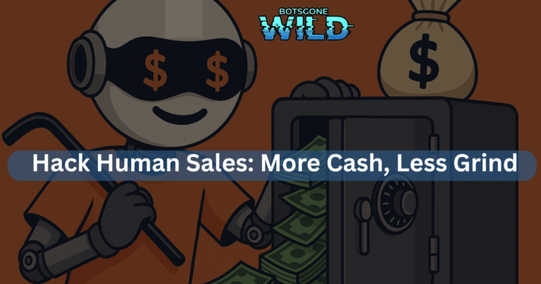 Hack Human Sales: More Cash, Less Grind