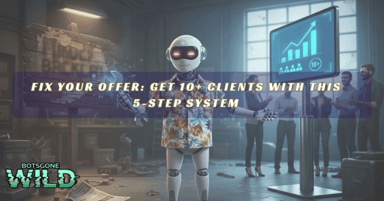 Get 10+ clients by next week?