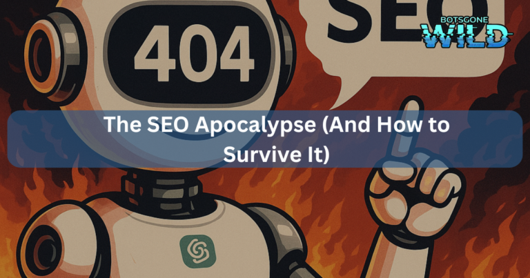 The SEO Apocalypse (And How to Survive It)