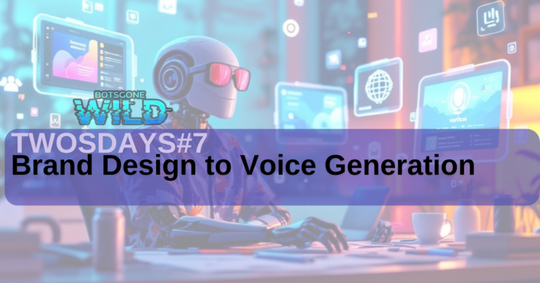 Twosdays#7 – AI Marketing Tools Review: Brand Design to Voice Generation